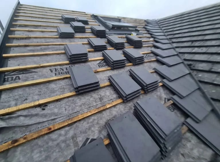 Re-Tiling with New Underlay